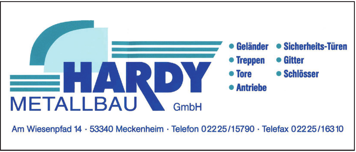 Hardy Metallbau GmbH Hardy Metallbau GmbH
