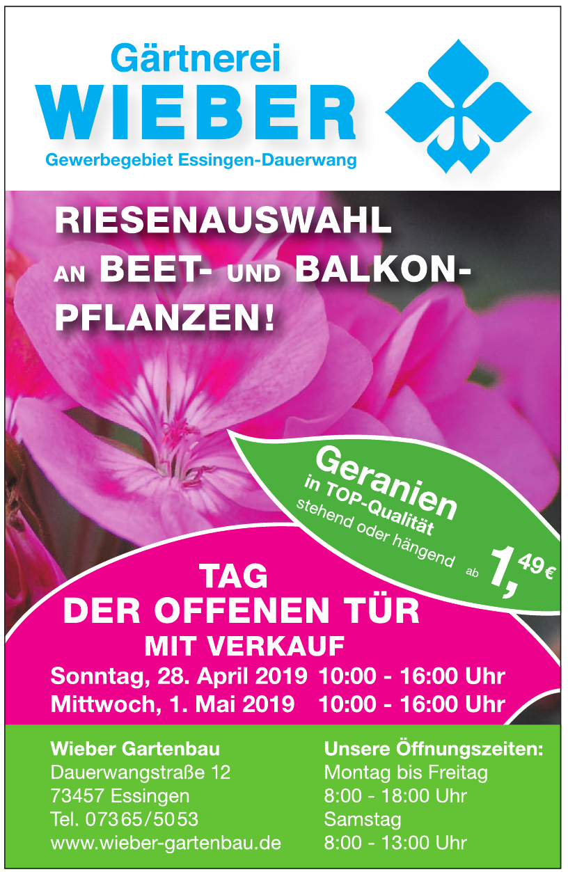 Gärtnerei Wieber Gärtnerei Wieber