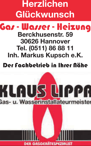 Lippa Klaus Gas, Wasser, Heizung Lippa Klaus Gas, Wasser, Heizung