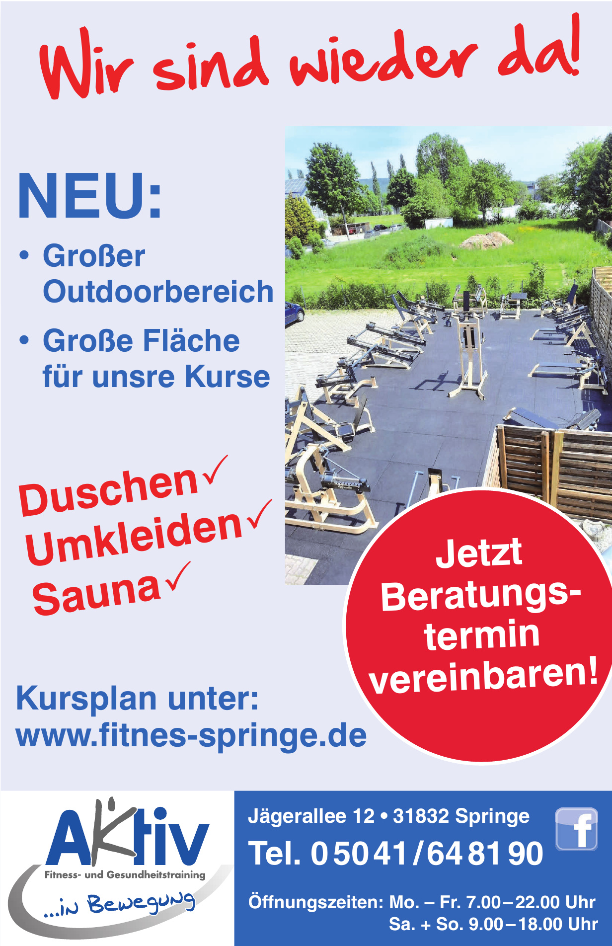 Aktiv Fitness- und Gesundheitstraining Aktiv Fitness- und Gesundheitstraining