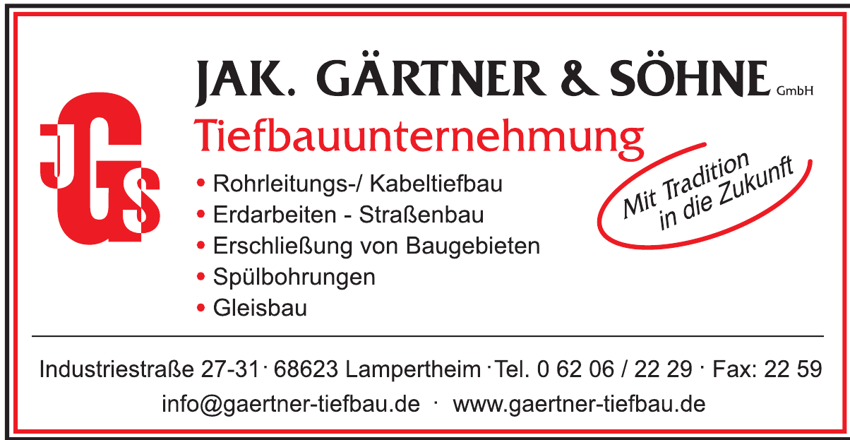 Jak. Gärtner & Söhne GmbH Jak. Gärtner & Söhne GmbH