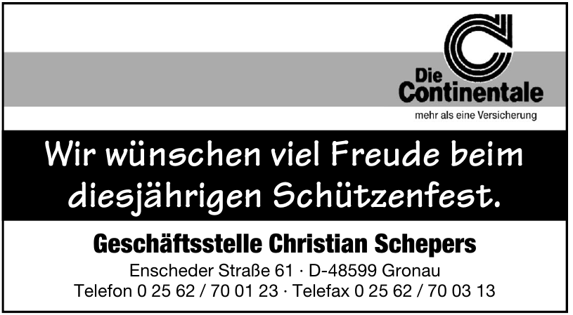 Geschäftsstelle Christian Schepers Geschäftsstelle Christian Schepers