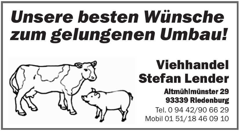 Viehhandel Stefan Lender Viehhandel Stefan Lender
