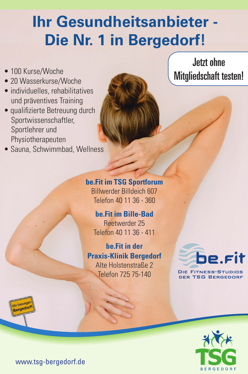 be.Fit im TSG Sportforum be.Fit im TSG Sportforum