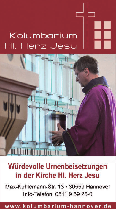 Kolumbarium Hl. Herz Jesu Kolumbarium Hl. Herz Jesu