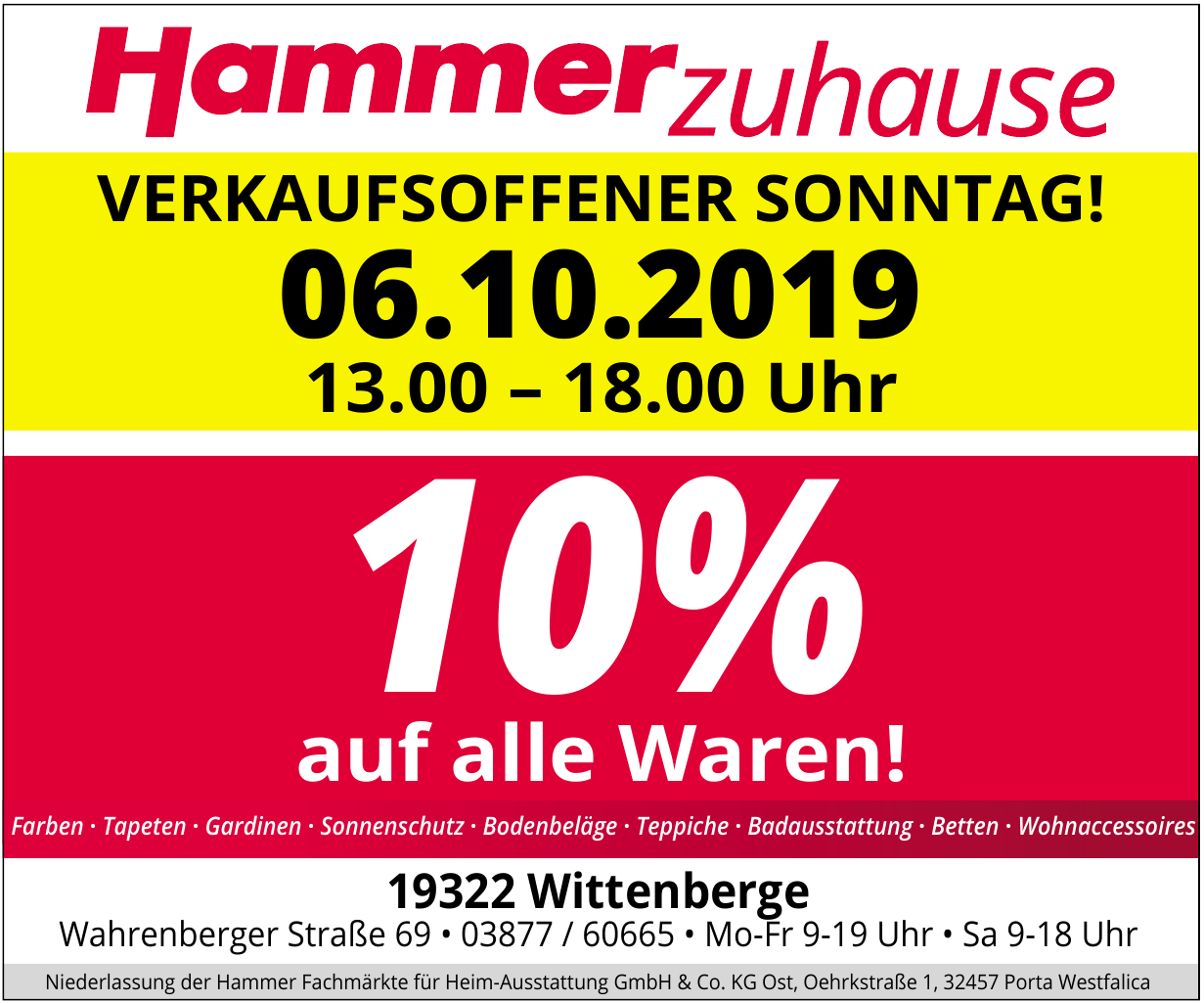 Hammer Wittenberge Hammer Wittenberge
