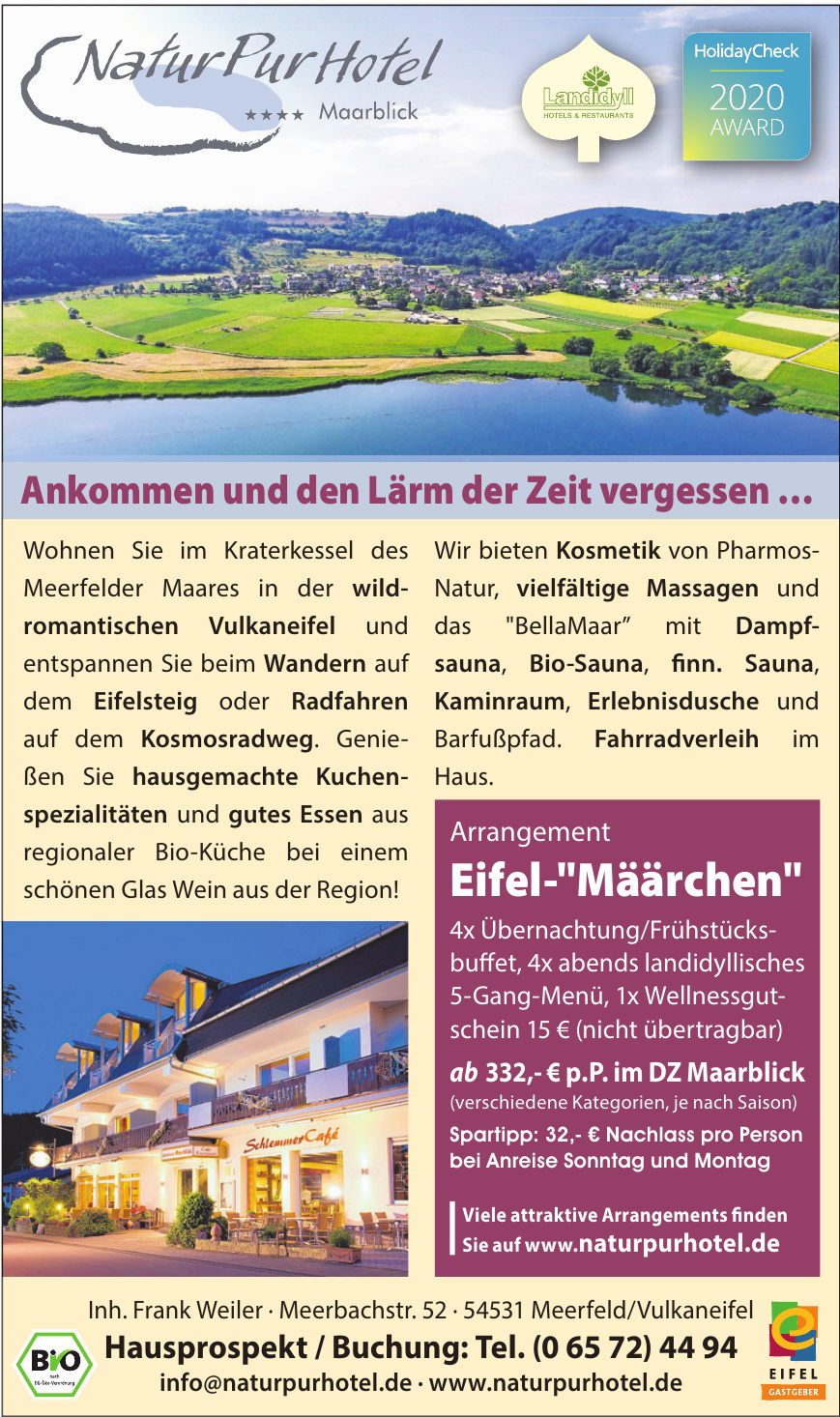Landidyll Hotel Maarblick Landidyll Hotel Maarblick