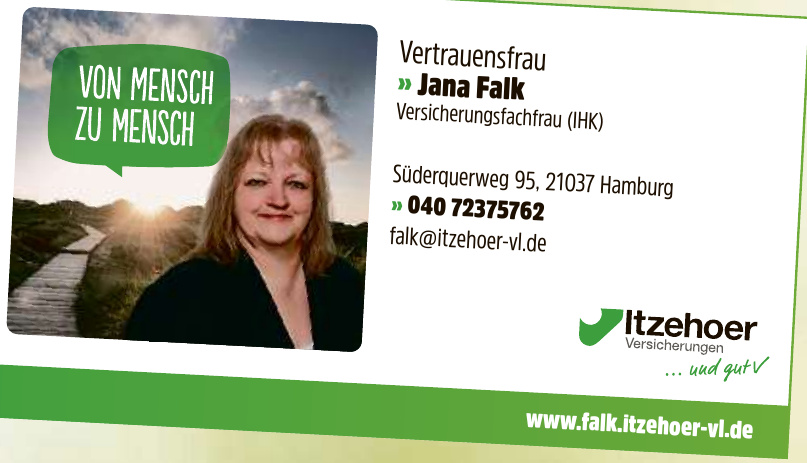 Itzehoer Versicherungen - Vertrauensfrau Jana Falk