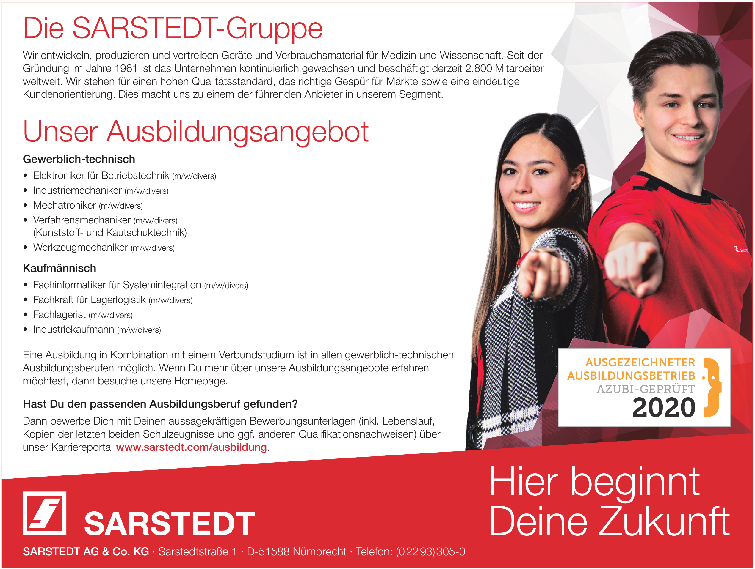 Sarstedt AG & Co. KG Sarstedt AG & Co. KG