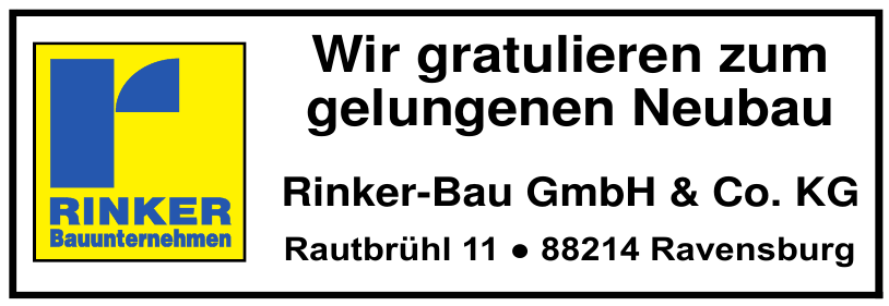 Rinker-Bau GmbH & Co. KG Rinker-Bau GmbH & Co. KG