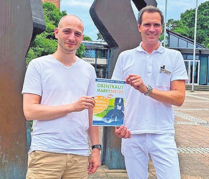 Kevin Quadt (links) und Dr. Thomas Meyer freuen sich auf das Wochenende. Kevin Quadt (links) und Dr. Thomas Meyer freuen sich auf das Wochenende.
