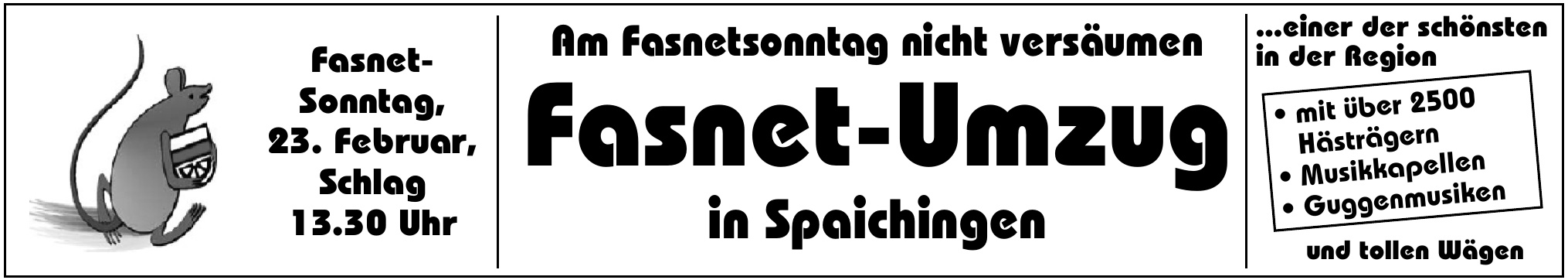 Fasnet-Umzug Fasnet-Umzug
