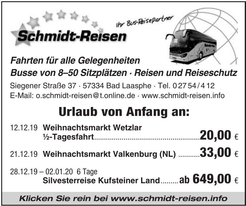Schmid-Reisen Schmid-Reisen