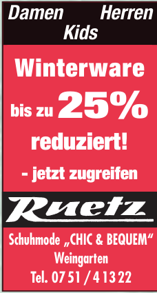 Ruetz Schuhmode „Chic & Bequem“ Ruetz Schuhmode „Chic & Bequem“