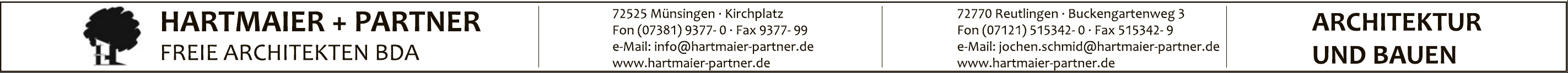 Hartmaier + Partner Freie Architekten BDA Hartmaier + Partner Freie Architekten BDA