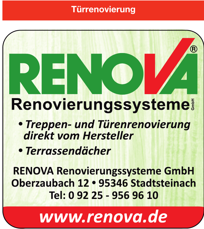 Renova Renovierungssysteme GmbH Renova Renovierungssysteme GmbH