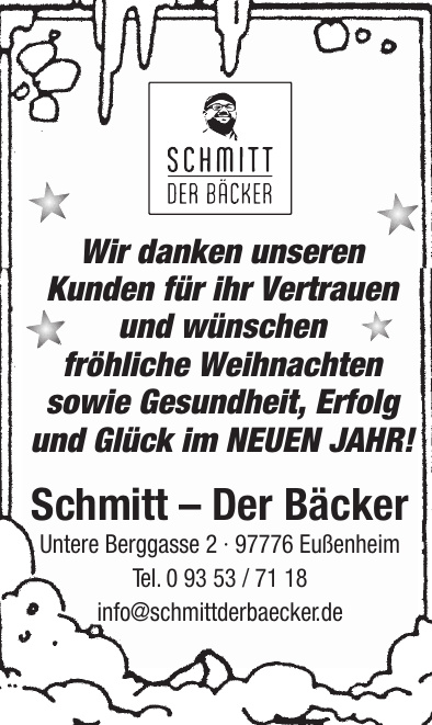 Schmitt – Der Bäcker Schmitt – Der Bäcker