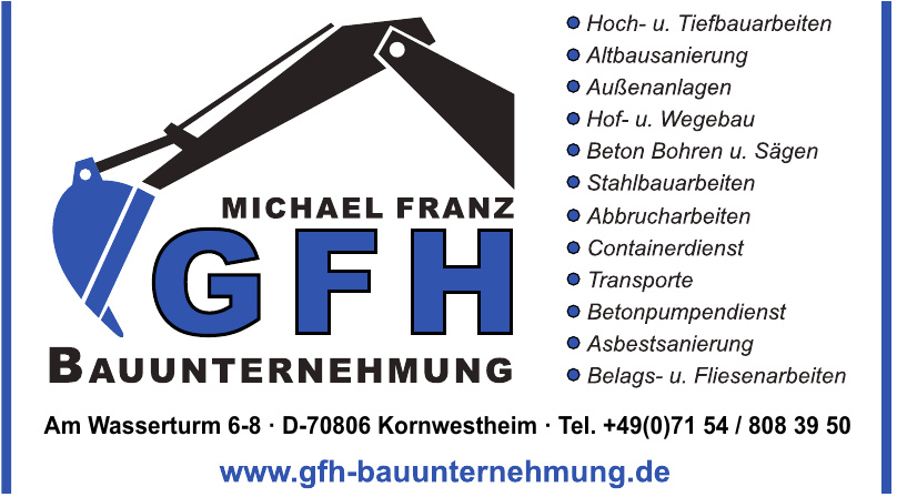 Michael Franz GFH Bauunternehmung