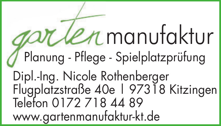 Garten manufaktur Garten manufaktur
