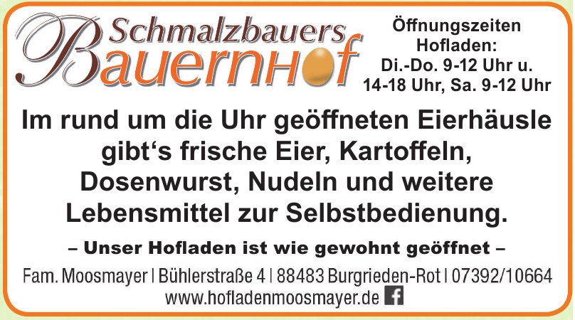 Fam. Moosmayer Fam. Moosmayer