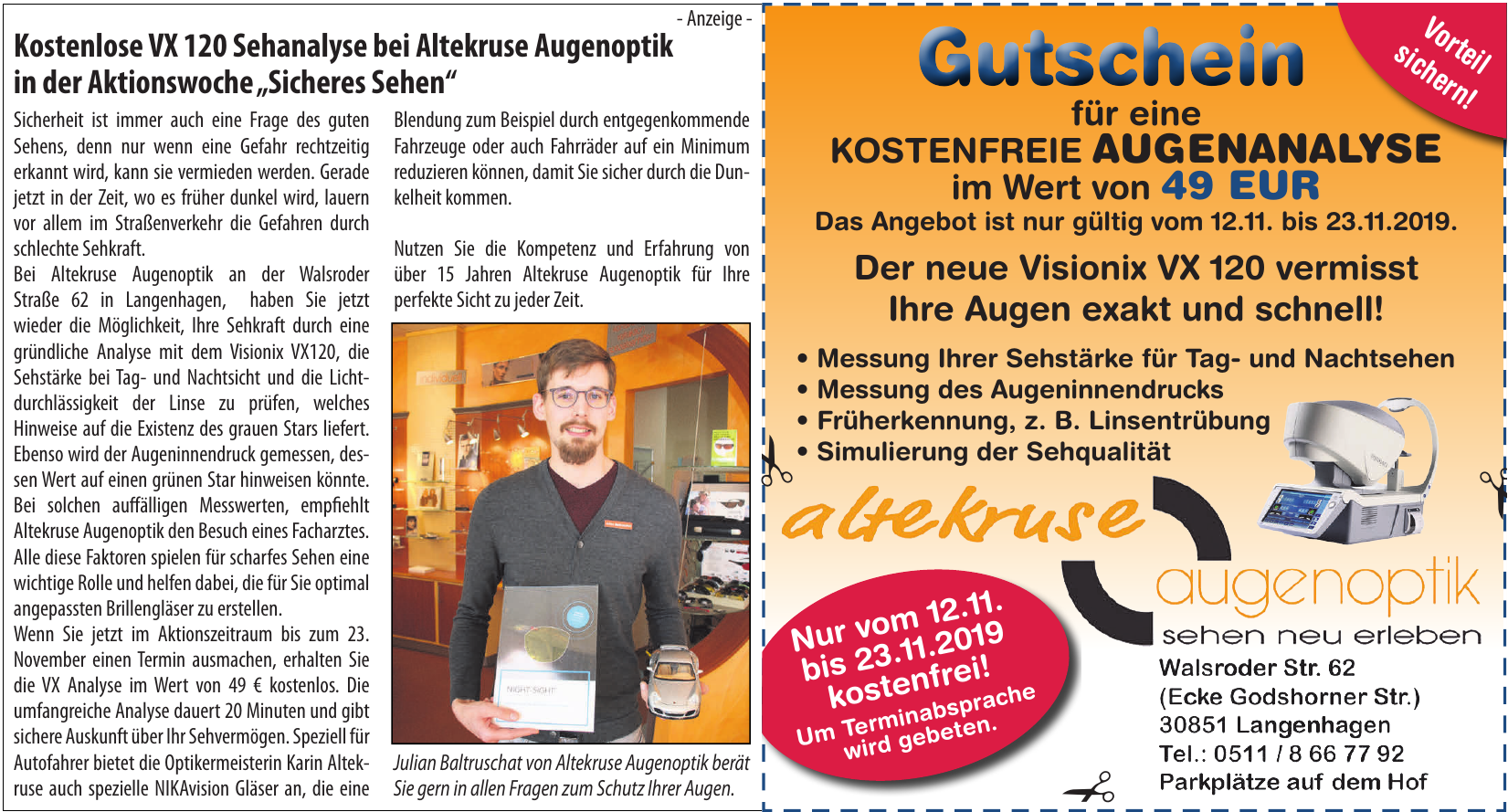 Altekruse Augenoptik Altekruse Augenoptik