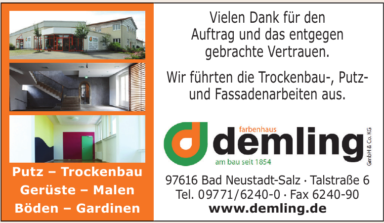 Demling GmbH & Co. KG Demling GmbH & Co. KG