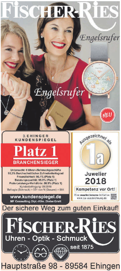 Fischer-Ries Uhren-Optik-Schmuck Fischer-Ries Uhren-Optik-Schmuck