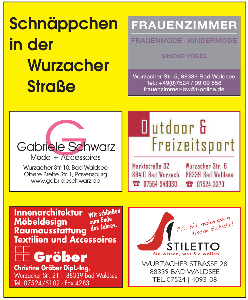Schnäpchen in der Wurzacher Straße Schnäpchen in der Wurzacher Straße