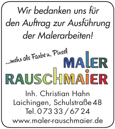 Maler Rauschmaier Maler Rauschmaier