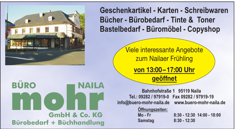 BÜRO-MOHR GmbH & Co.KG BÜRO-MOHR GmbH & Co.KG