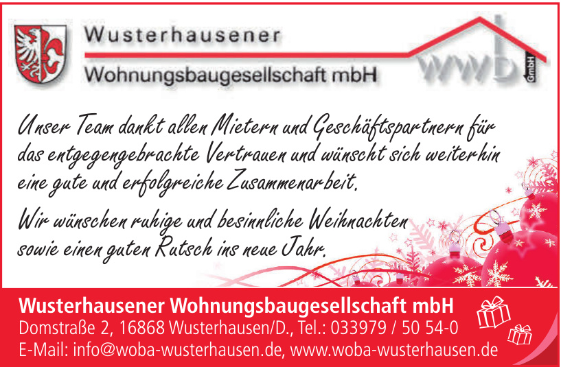 Wusterhausener Wohnungsbaugesellschaft mbH