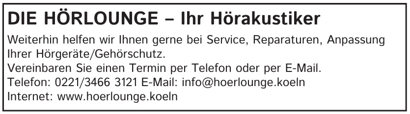 Die Hörlounge Die Hörlounge