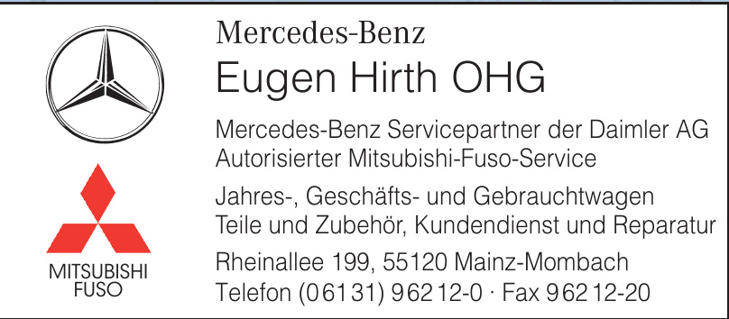 Mercedes-Benz Eugen Hirth OHG