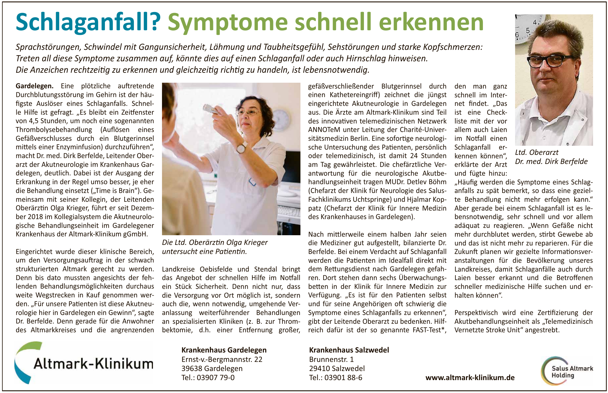 Altmark Klinikum Altmark Klinikum