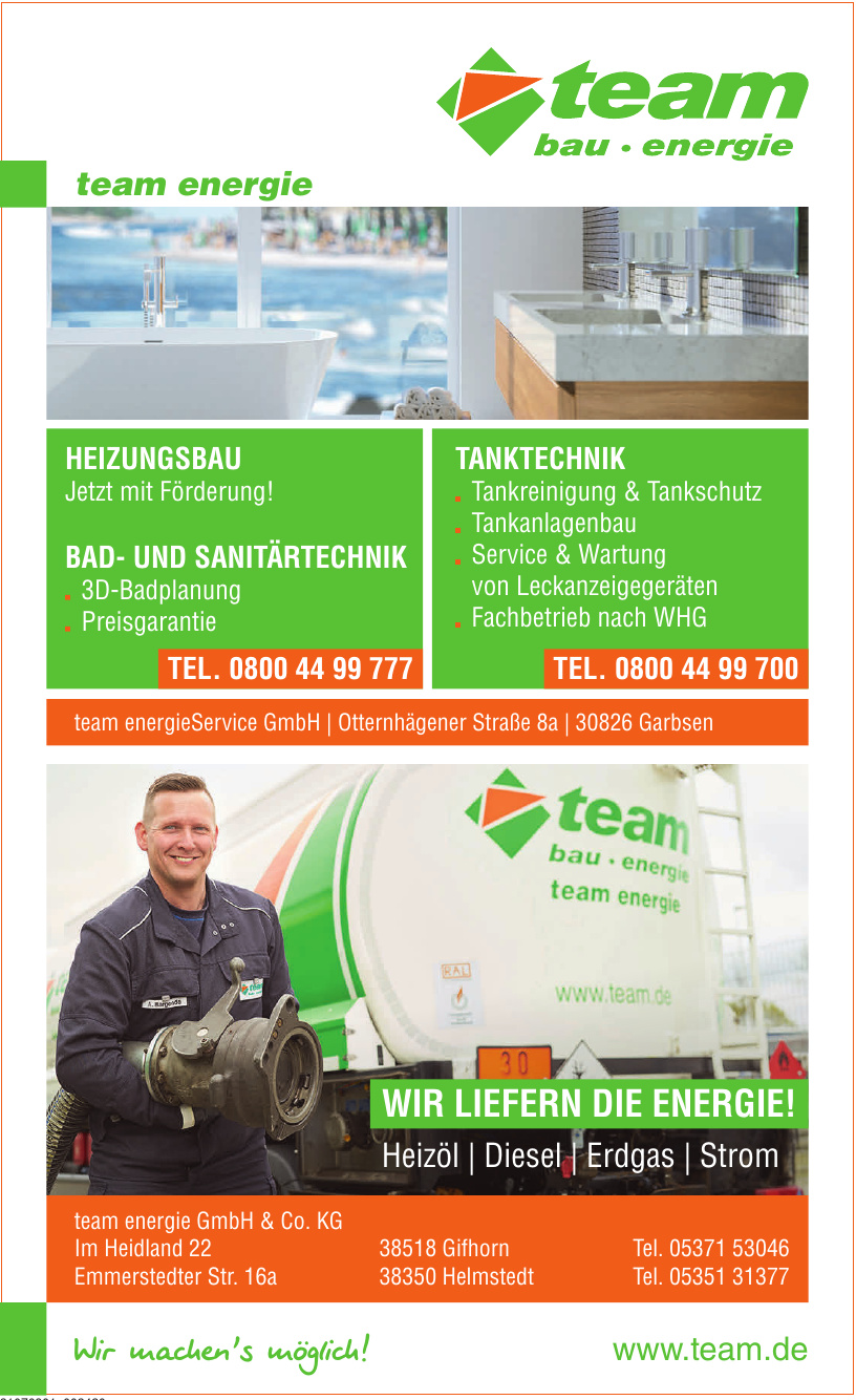 team energie GmbH & Co. KG team energie GmbH & Co. KG