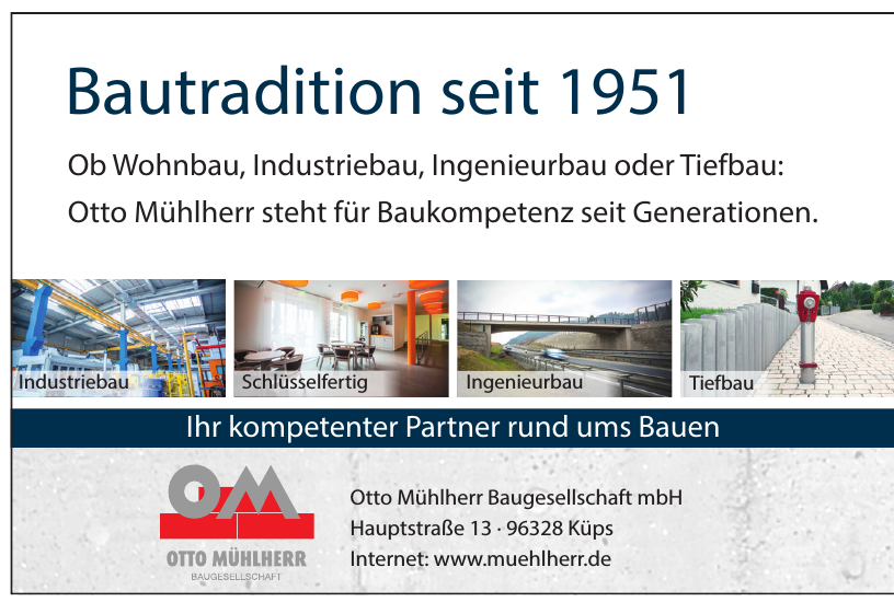 Otto Mühlherr Baugesellschaft mbH Otto Mühlherr Baugesellschaft mbH