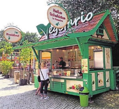 Auch auf der Kerwa hält die moderne Esskultur Einzug: erstmalig dabei die vegetarische Küche Auch auf der Kerwa hält die moderne Esskultur Einzug: erstmalig dabei die vegetarische Küche