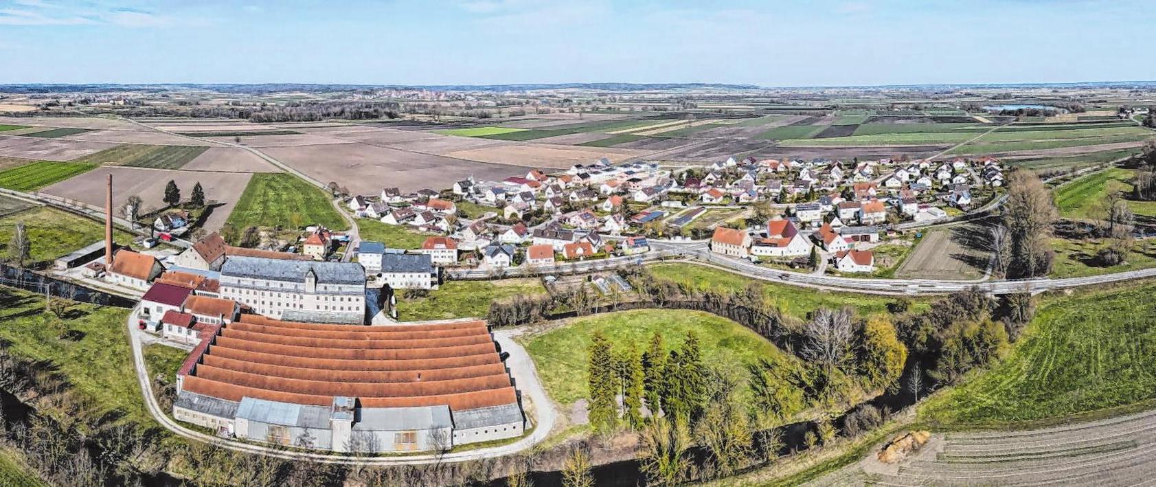 Panoramaaufnahme von Zöschlingsweiler. Foto: Manfred Selzle