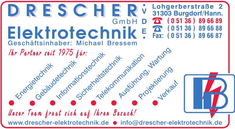 Drescher Elektrotechnik GmbH Drescher Elektrotechnik GmbH