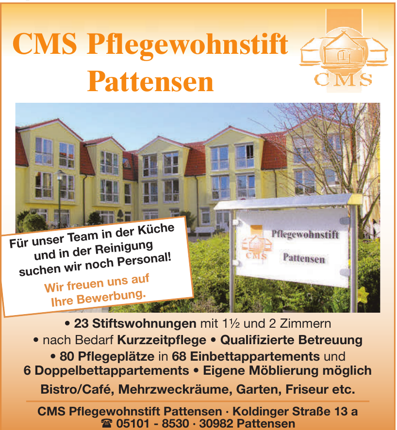 CMS Pflegewohnstift Pattensen CMS Pflegewohnstift Pattensen