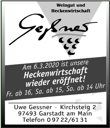 Weingut Gessner Weingut Gessner