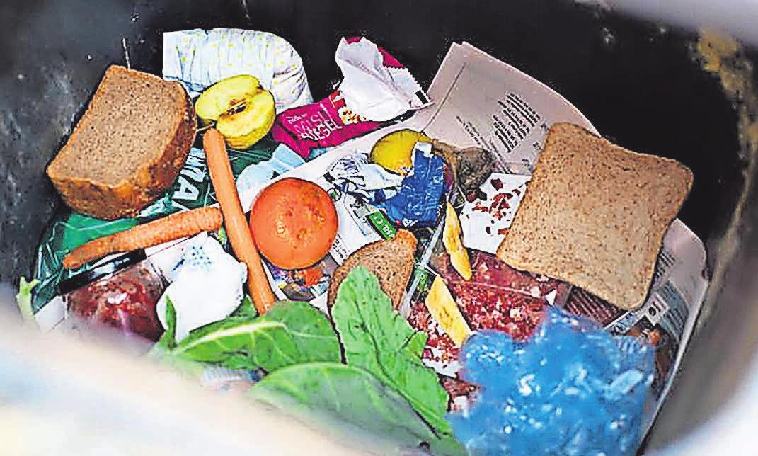 Landen viel zu oft im Müll: Lebensmittel. FOTO: DPA Landen viel zu oft im Müll: Lebensmittel. FOTO: DPA