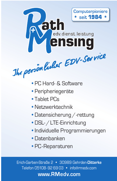 Rath + Mensing edv.dienst.leistung