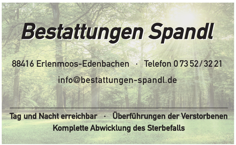 Bestattungen Spandl Bestattungen Spandl