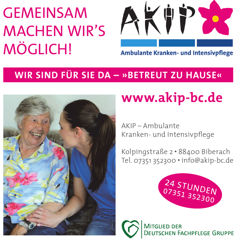 Ambulante Kranken- und Intensivpflege Ambulante Kranken- und Intensivpflege
