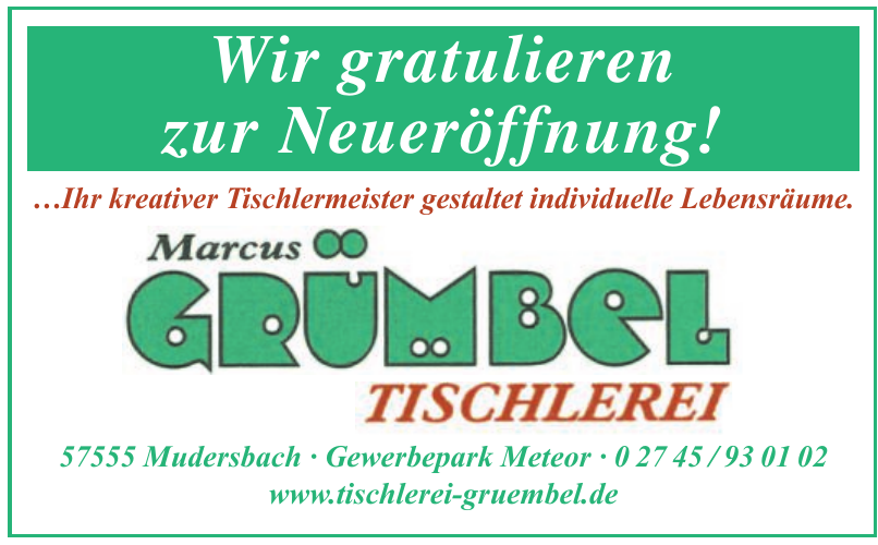 Marcus Grümbel Tischlerei Marcus Grümbel Tischlerei