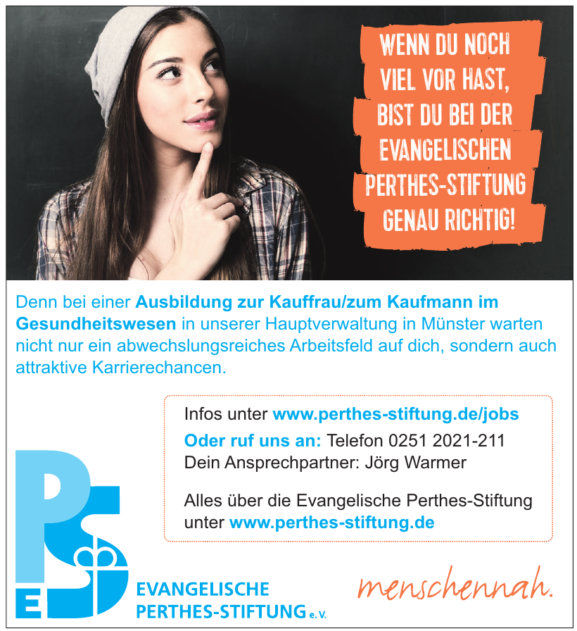 Ev. Perthes-Stiftung e. V. Ev. Perthes-Stiftung e. V.