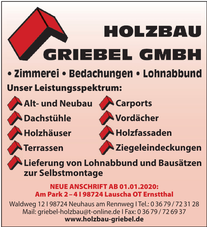 Holzbau Griebel GmBH Holzbau Griebel GmBH