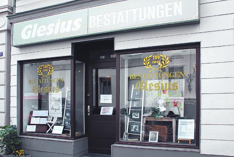 Das Bestattungshaus in der Mauenheimer Straße Foto: srs Das Bestattungshaus in der Mauenheimer Straße Foto: srs