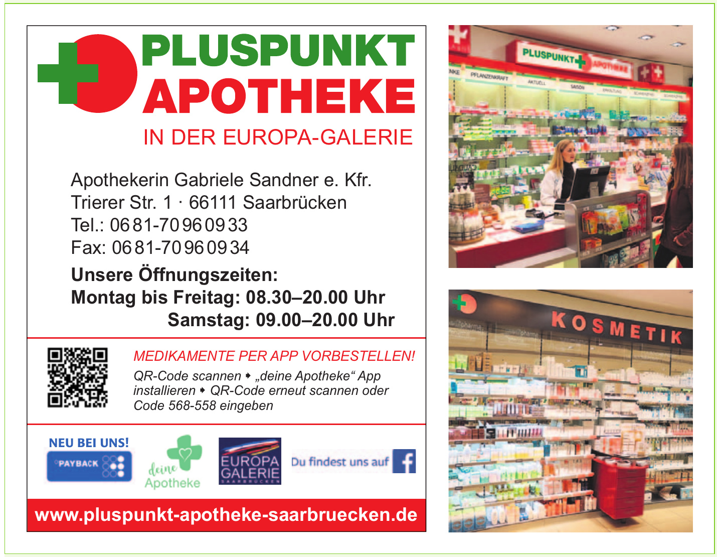 pluspunkt apotheke in den welau-arcaden